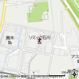 株式会社ソミック石川　工務室周辺の地図