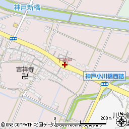 下神戸周辺の地図
