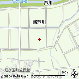 愛知県豊橋市畑ケ田町周辺の地図