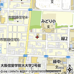 大阪府大阪市鶴見区緑2丁目3周辺の地図