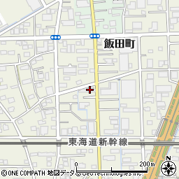 静岡県浜松市中央区飯田町333周辺の地図