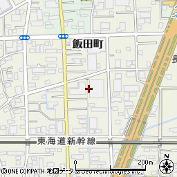 静岡県浜松市中央区飯田町327周辺の地図