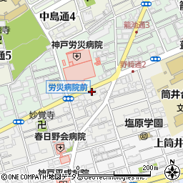 シニア歯科オーラルケアクリニック新神戸周辺の地図