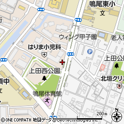 上田第1公園周辺の地図