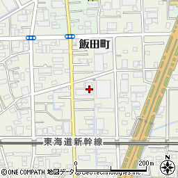静岡県浜松市中央区飯田町332周辺の地図