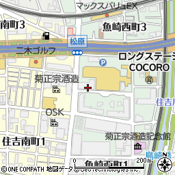 兵庫県神戸市東灘区魚崎西町2丁目周辺の地図