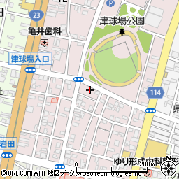 三重県津市本町19周辺の地図