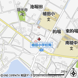 愛知県豊橋市植田町池下32周辺の地図
