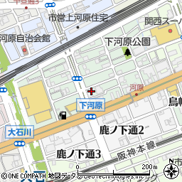 白蓮会館神戸支部周辺の地図