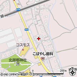 岡山県岡山市東区東平島1413-8周辺の地図