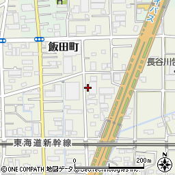 静岡県浜松市中央区飯田町284周辺の地図