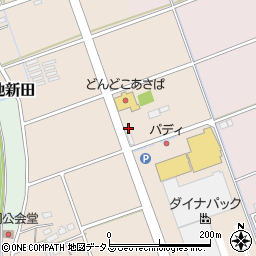 静岡県袋井市浅岡427周辺の地図