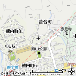 マンション新神戸周辺の地図