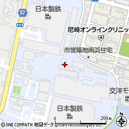 兵庫県尼崎市東向島東之町周辺の地図