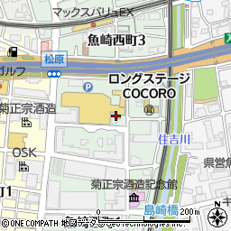 阪神調剤薬局　阪神センター店周辺の地図