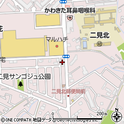 アプリコット　明石店周辺の地図