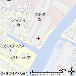 株式会社クボタ　阪神工場尼崎事業所周辺の地図
