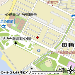 枝川町16akippa駐車場【右側】周辺の地図