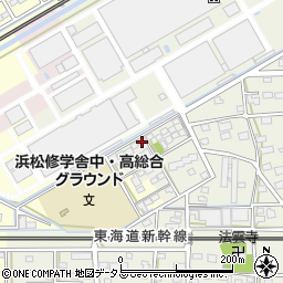 静岡県浜松市中央区飯田町136周辺の地図