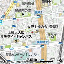 That’s PIZZA 豊崎店周辺の地図