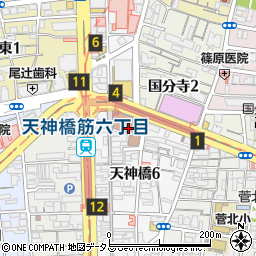 大阪市住宅供給公社企画部住まいのミュージアム周辺の地図