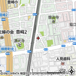 〒531-0072 大阪府大阪市北区豊崎の地図