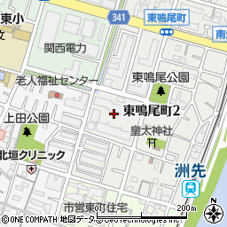 神戸製鋼社宅周辺の地図