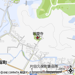 観慶寺周辺の地図
