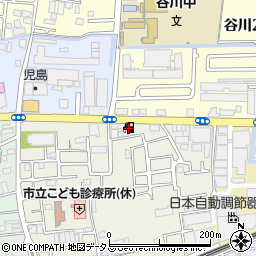川本産業株式会社　住道給油所周辺の地図