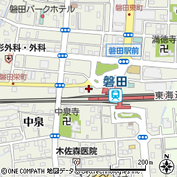 磐田駅前ビル周辺の地図
