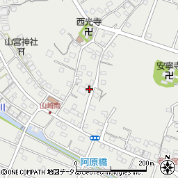静岡県浜松市中央区雄踏町山崎3602周辺の地図