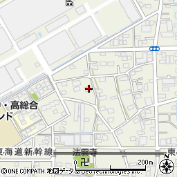 静岡県浜松市中央区飯田町20周辺の地図