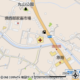 ＪＡしまね益田東周辺の地図