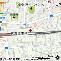 ブライトタウン磐田フレシア周辺の地図