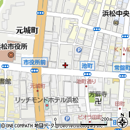 明治安田生命　浜松東営業所周辺の地図