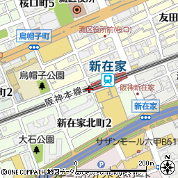 天一製菓株式会社周辺の地図