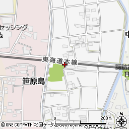 静岡県磐田市海老塚413周辺の地図