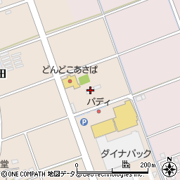静岡県袋井市浅岡425周辺の地図