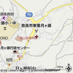 奈良県奈良市月ヶ瀬尾山2796周辺の地図