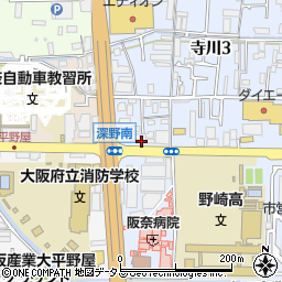 本家かまどや　阪奈登り口店周辺の地図