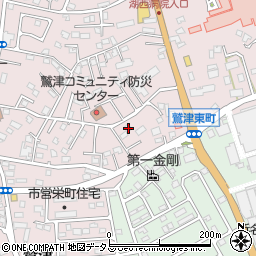 静岡県湖西市鷲津1174-6周辺の地図