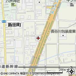 静岡県浜松市中央区飯田町278周辺の地図