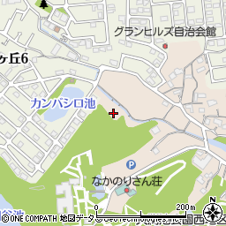 奈良県奈良市大渕町周辺の地図