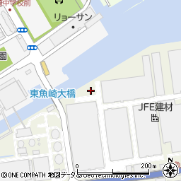 東魚崎橋周辺の地図