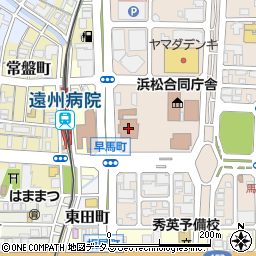 静岡県浜松総合庁舎周辺の地図