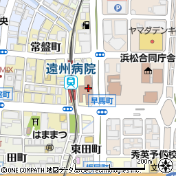 クリエート浜松　第一和室　萩周辺の地図
