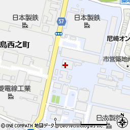 日本製鉄株式会社鋼管事業部尼崎製造所　総務部安全環境室周辺の地図