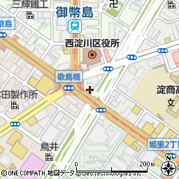 明光義塾御幣島教室周辺の地図