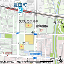 グレースフィール周辺の地図