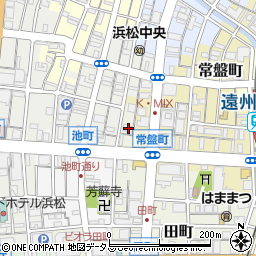 静岡県浜松市中央区田町132周辺の地図